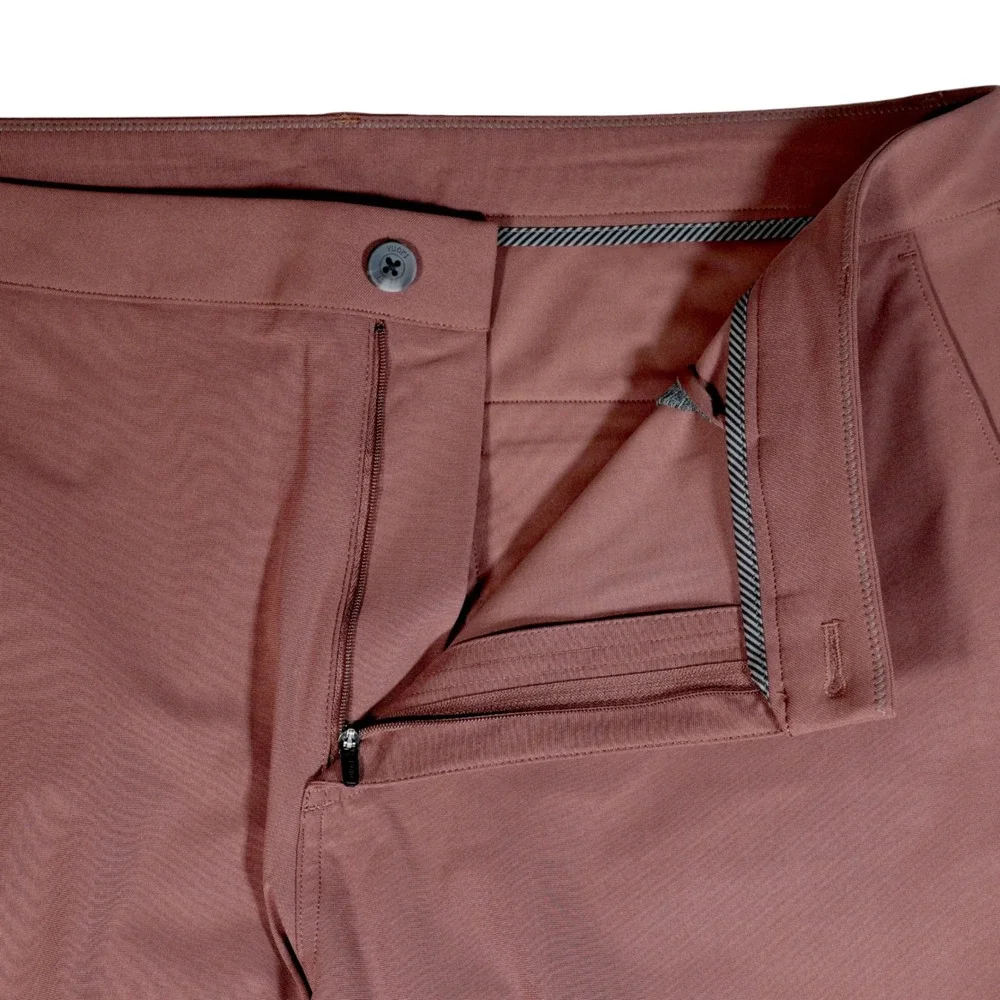 Vuori Meta Trouser Pants Mens 38 Sable Red Stretch Performance Golf Chino V4098